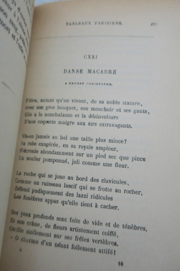 Baudelaire Les fleurs du mal. Précédé d'une notice par Théophile Gautier – Image 5
