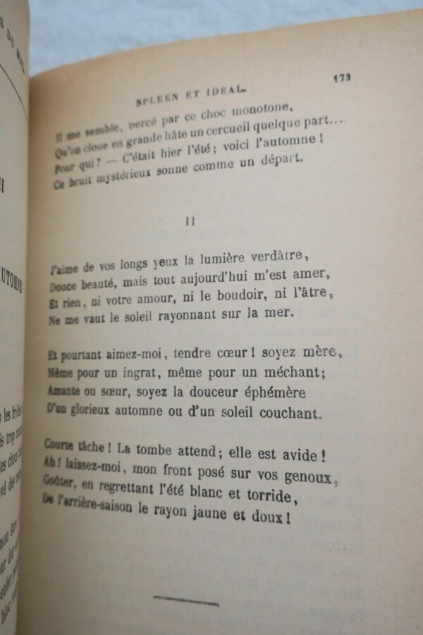 Baudelaire Les fleurs du mal. Précédé d'une notice par Théophile Gautier – Image 6