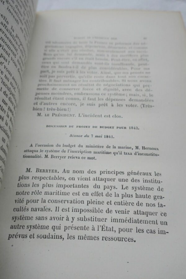 Berryer, M. Oeuvres de Berryer - Plaidoyers DISCOURS PARLEMENTAIRES – Image 4
