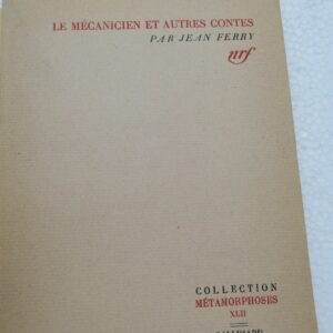Breton FERRY Jean Le mécanicien et autres contes