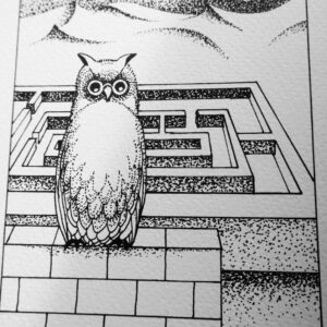 CAMACHO PARENT - ROGER. Le hibou philosophe ou quinze emblèmes alchimiques