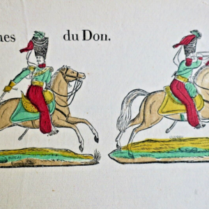 Cosaques du Don 32,5 x 42,5 cm