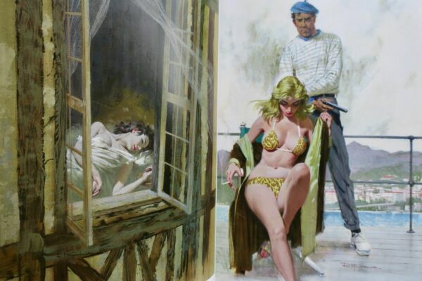 Curiosa SCOTT Art and McGINNIS Robert E. ROBERT E. McGINNIS Crime & Séduction – Image 11