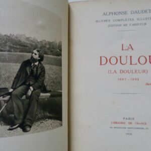 DAUDET  La Doulou (La Douleur), 1887-1895. Le Trésor d'Arlatan