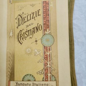 Delizie del Cristiano 80 x 140 mm.