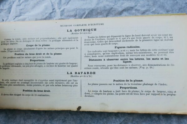 Ecriture méthode complète d'écriture (1845) – Image 11