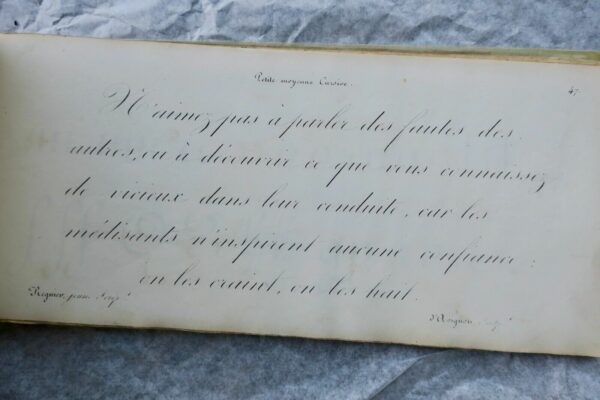 Ecriture méthode complète d'écriture (1845) – Image 5