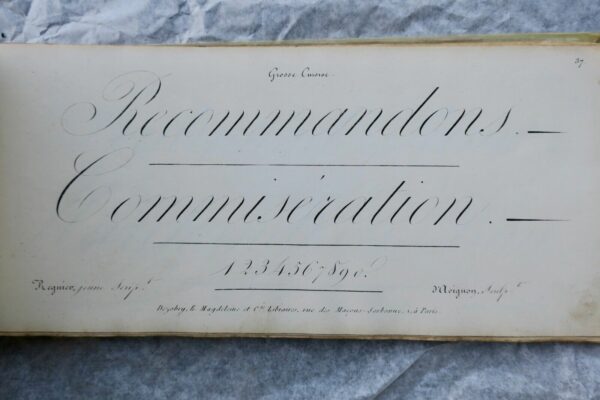 Ecriture méthode complète d'écriture (1845) – Image 6