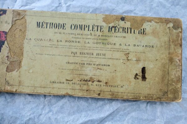 Ecriture méthode complète d'écriture (1845)