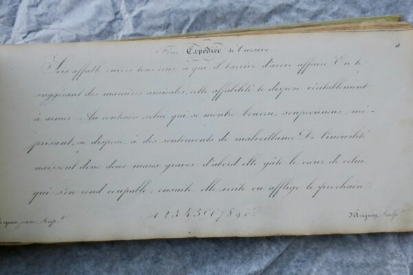 Ecriture méthode complète d'écriture (1845) – Image 8
