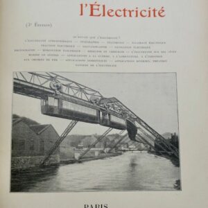 Electricité  A travers l'Électricité 1903