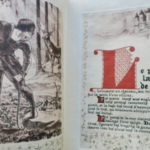 Flaubert La Légende de Saint Julien l'Hospitalier illust- Courbouleix H. C.
