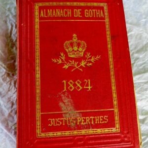 Gotha Annuaire généalogique, Diplomatique et statistique 1884