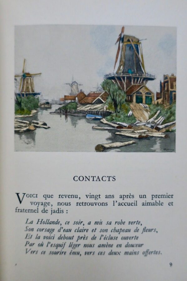 Hollande Maroquin GAUCHEZ Le charme de la Hollande. Illu-  Caissiers – Image 6