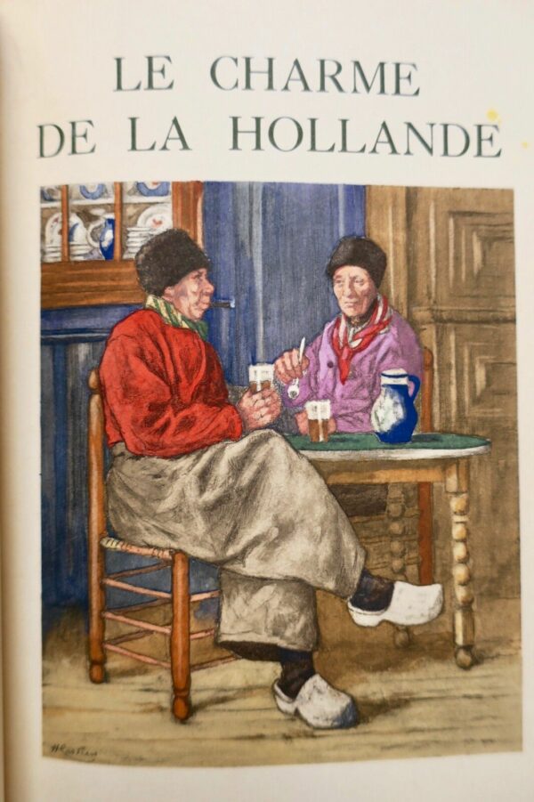 Hollande Maroquin GAUCHEZ Le charme de la Hollande. Illu-  Caissiers – Image 7