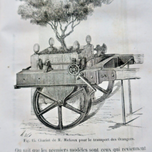 JARDIN  le bon jardinier 1859