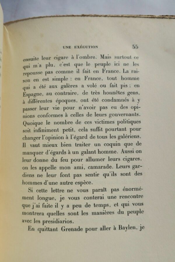MERIMEE Prosper. Lettres d'Espagne. (1830-1833) – Image 4