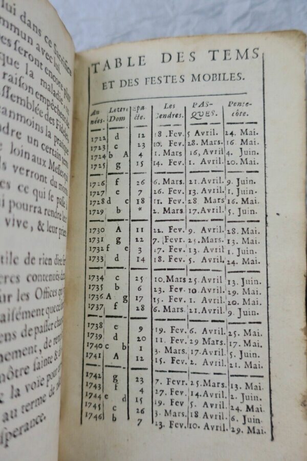MESSE Sainte messe ou ordinaire de la messe 1722 – Image 8