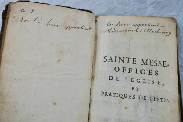 MESSE Sainte messe ou ordinaire de la messe 1722 – Image 9