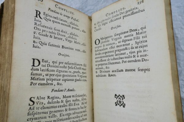MESSE Sainte messe ou ordinaire de la messe 1722 – Image 10