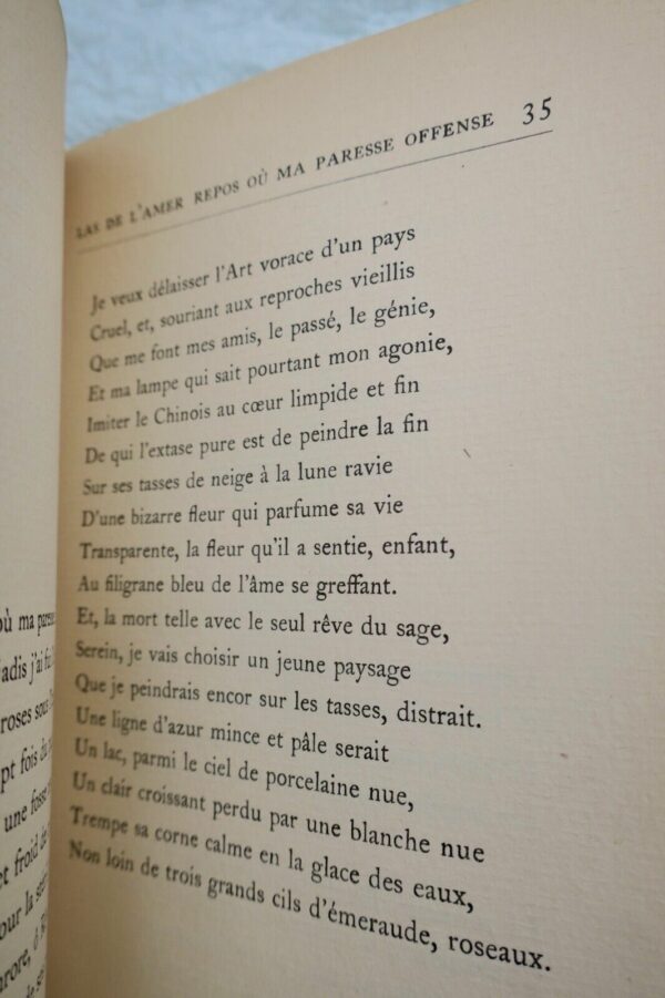 Mallarmé, Stéphane Poésies 1913 – Image 4