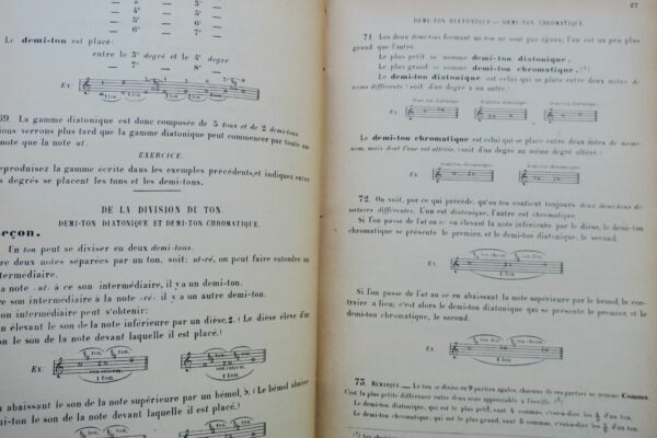 Musique DANHAUSER A. THEORIE DE LA MUSIQUE   1889 – Image 9
