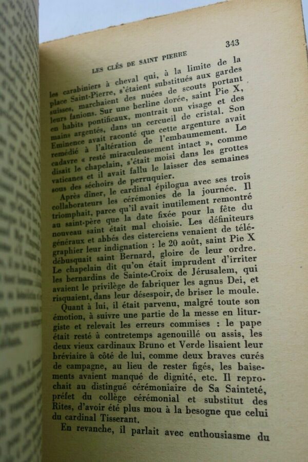 PEYREFITTE Roger Les clés de Saint-Pierre + dédicace – Image 4
