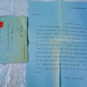 Pierre Brossolette  lettre autographe signée