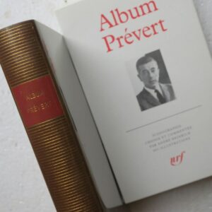 Prévert PREVERT Jacques Pléiade NRF