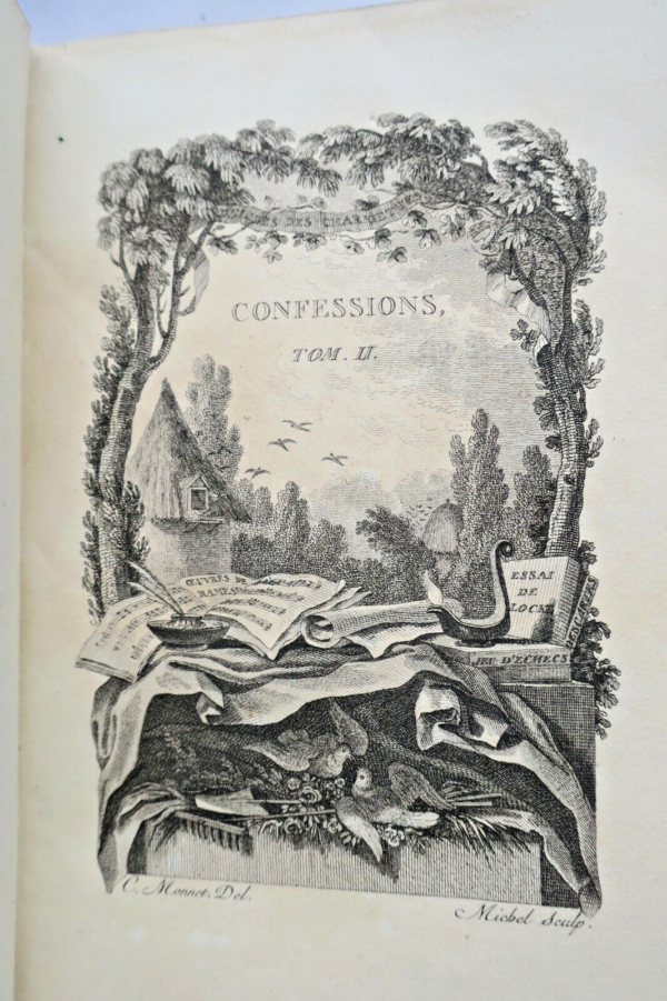 ROUSSEAU les confessions 1793 – Image 3