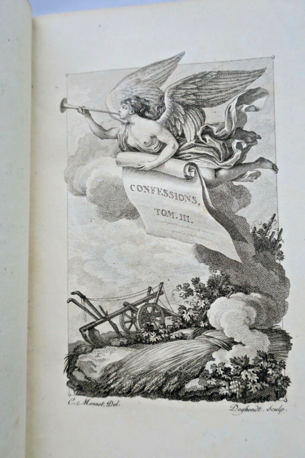 ROUSSEAU les confessions 1793 – Image 5