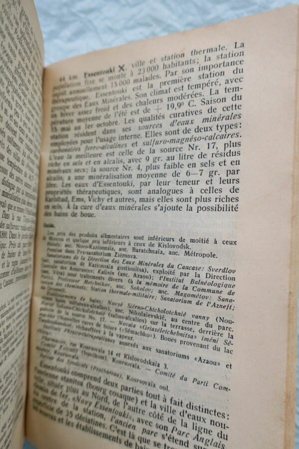 RUSSIE  GUIDE A TRAVERS L'UNION SOVIETIQUE 1928 – Image 6