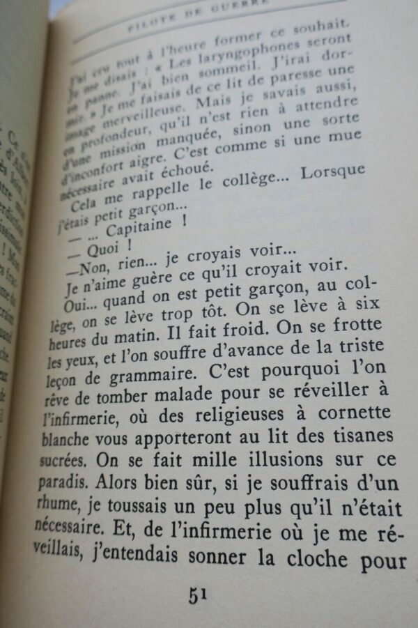 SAINT EXUPÉRY. Pilote de guerre RELIURE BONET Nté + ex. de New York – Image 13