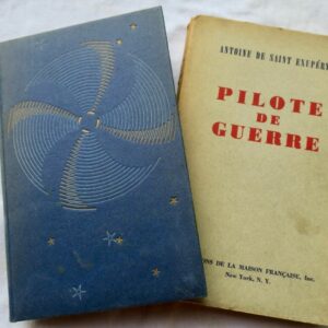 SAINT EXUPÉRY. Pilote de guerre RELIURE BONET Nté + ex. de New York
