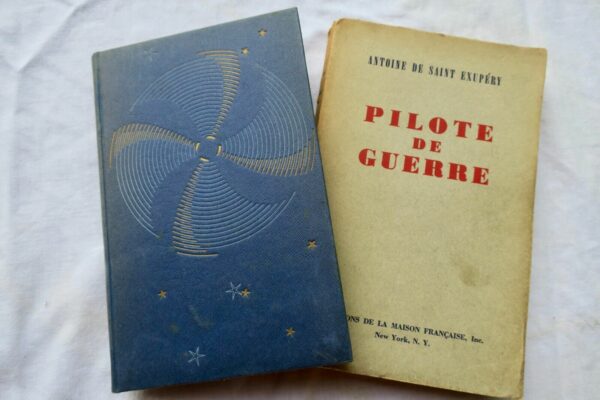 SAINT EXUPÉRY. Pilote de guerre RELIURE BONET Nté + ex. de New York