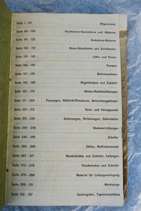 Siemens-Schuckert Werke. Preislisten. 1919 – Image 17