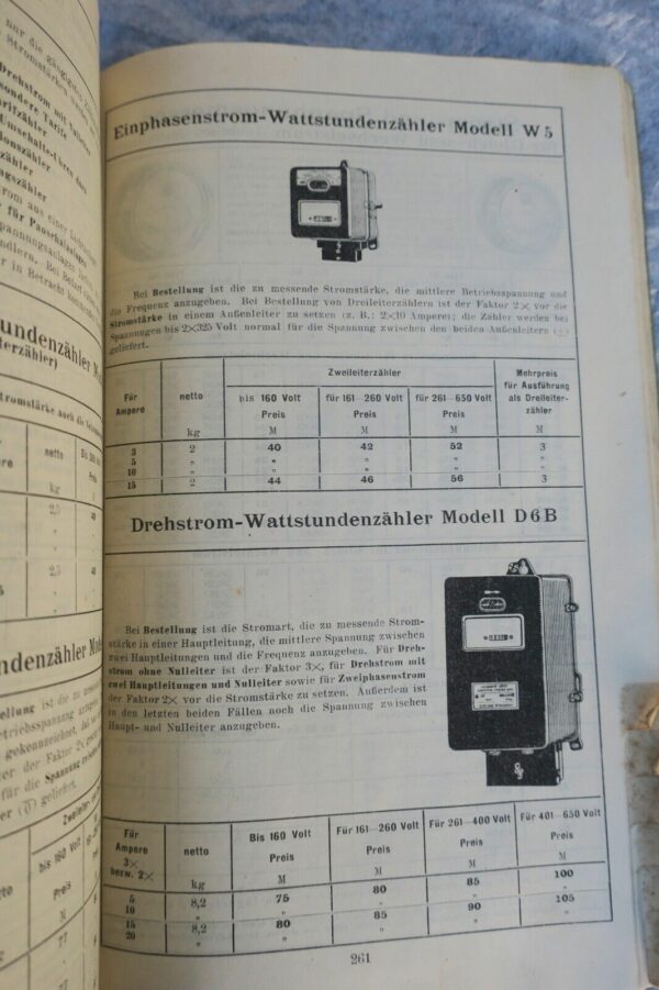 Siemens-Schuckert Werke. Preislisten. 1919 – Image 5