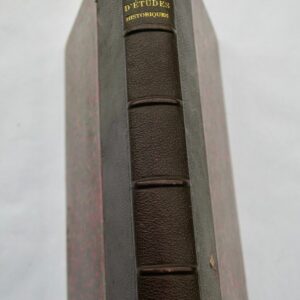 THIERRY  Dix ans d'Etudes Historiques 1836
