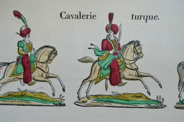 TURQUIE Cavalerie Turque 33 x 42,5 cm – Image 5