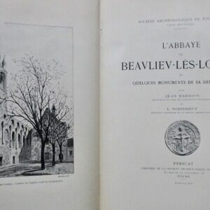 Touraine L'abbaye de Beaulieu-lès-Loches 1914