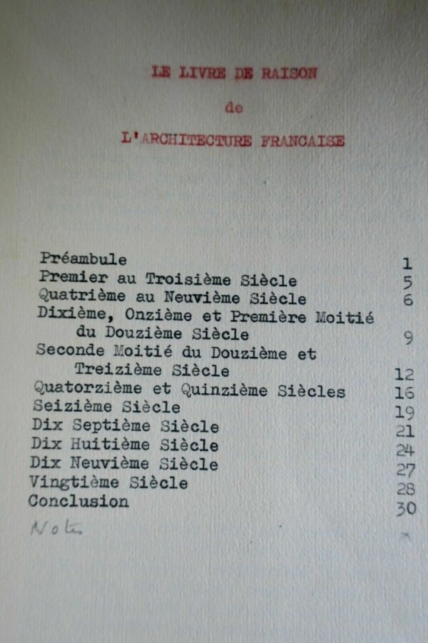 architecture Hallopeau le livre de raison de l'architecture 1949 – Image 11