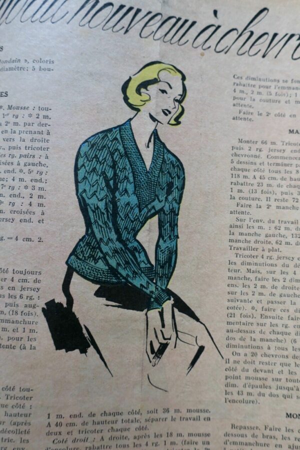 couture, broderie Mon ouvrage 1949 – Image 19