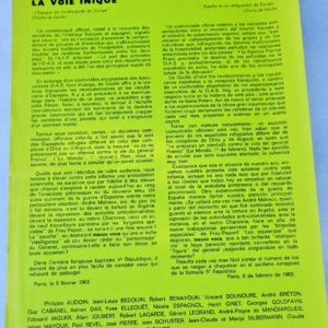 surréalisme voie inique 1965