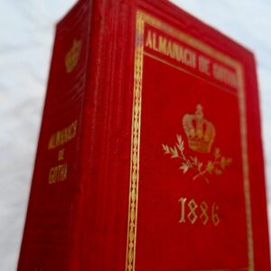 Almanach de Gotha 1886 Annuaire généalogique, diplomatique et statistique...
