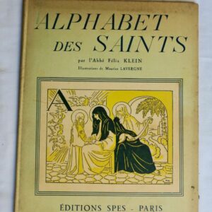 Alphabet des Saints 1935