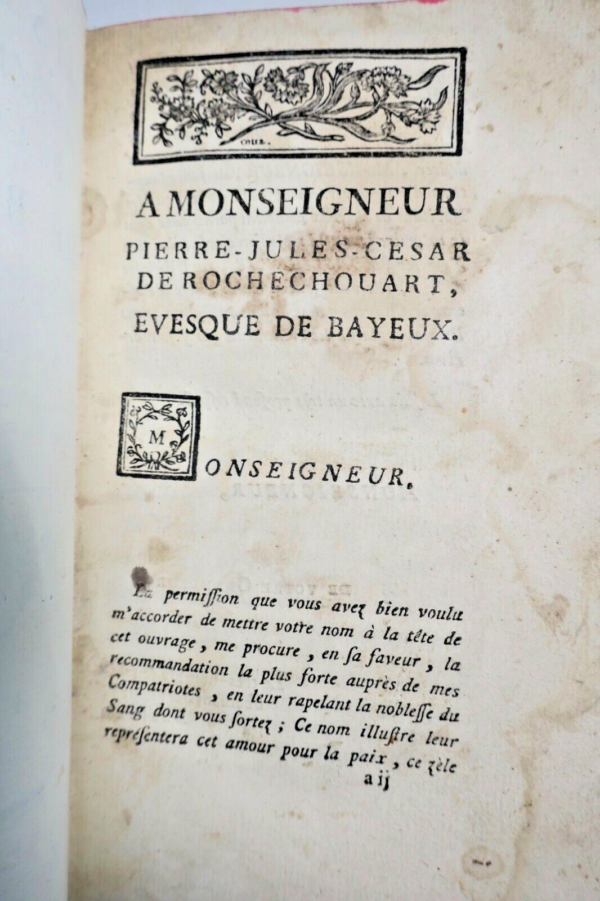 BAYEUX Histoire sommaire de la ville de Bayeux 1773 – Image 5