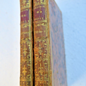 BOILEAU Oeuvres, de M. Boileau-Despréaux [Cazin], 1780