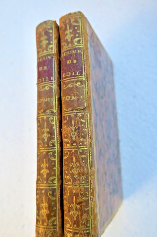 BOILEAU Oeuvres, de M. Boileau-Despréaux [Cazin], 1780