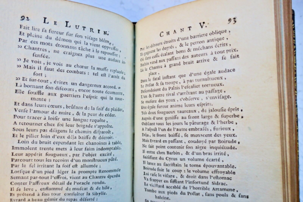 BOILEAU Oeuvres, de M. Boileau-Despréaux [Cazin], 1780 – Image 8