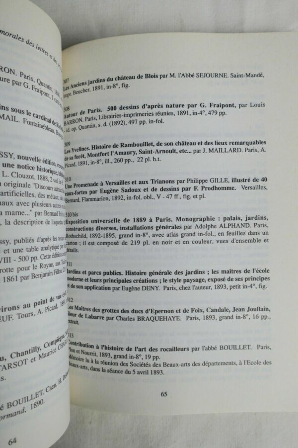 Bibliographie de l'art des jardins Les Arts Décoratifs, 1990 – Image 4